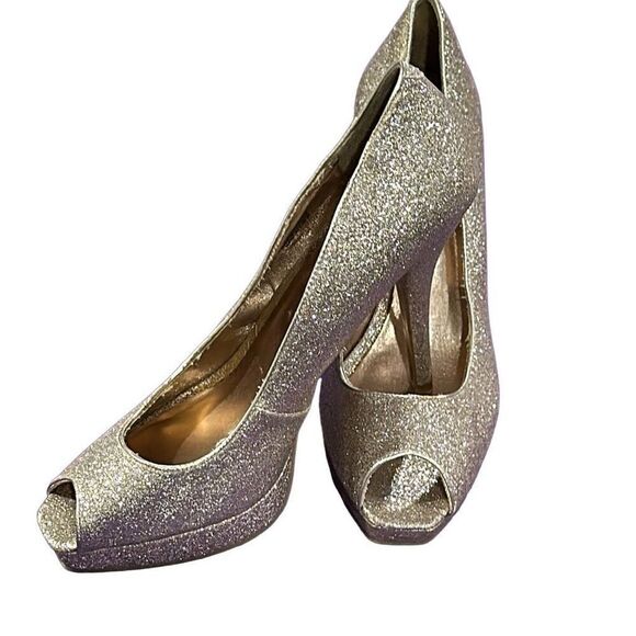 Steve Madden square open toed stiletto heels - Picture 1 of 8